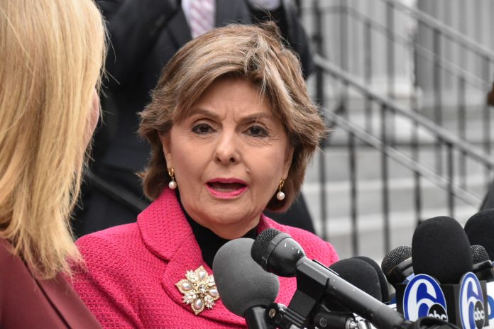 Gloria Allred standing next to her daughter, Lisa Bloom, outside of the Montgomery County Court of Common Pleas for the Bill Cosby trial. (YC.NEWS PHOTO/NIK HATZIEFSTATHIOU)