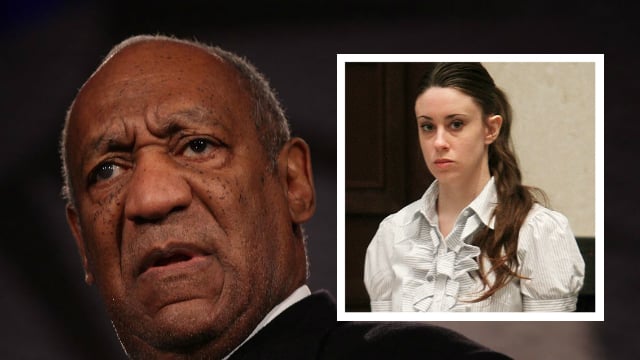 Bill Cosby (Getty Images) Casey Anthony (Associated Press)