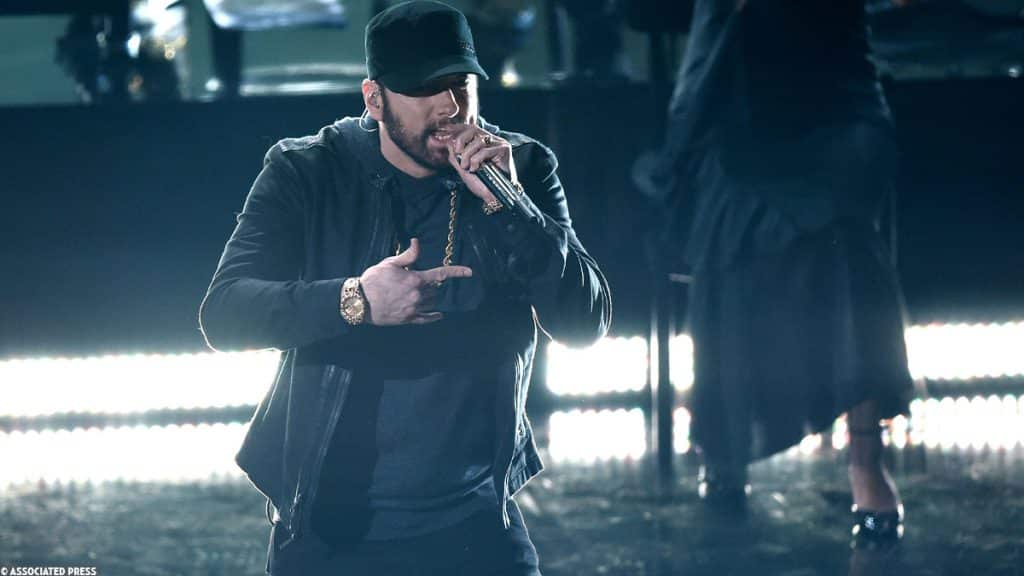 Oscars - Eminem performs 'Lose Yourself' at the 92nd Academy Awards