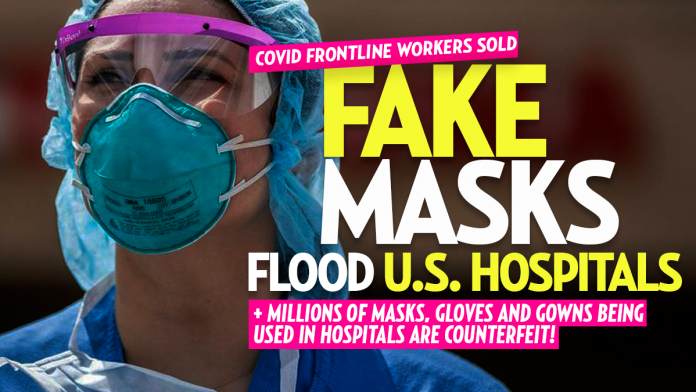 US Hospitals Sold Fake Masks That Don’t Protect Against COVID