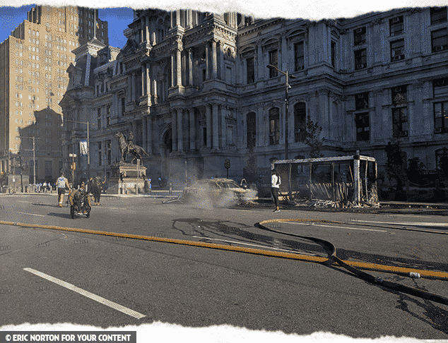 Philly Under Attack by Rioters, 2,000 People Storm City Hall to Set Fire: Police Hit with Chemical Weapons