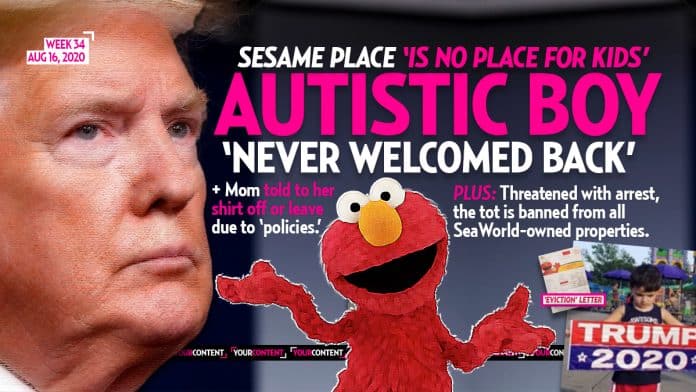 Autistic Boy, 3, Banned for Life from Sesame Place for Having Trump Flag, Said to Be ‘Protesting’