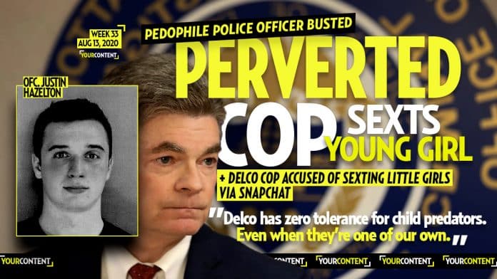Delco Pedophile Police Officer Arrested After Sexting Young Girl on Snapchat, DA Reveals