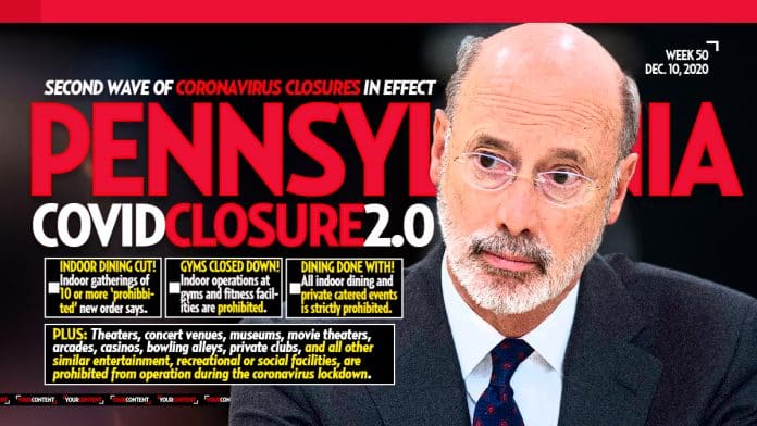 Pa. Gov. Tom Wolf Tests Negative for COVID-19 as He Announces Immediate Coronavirus Closures