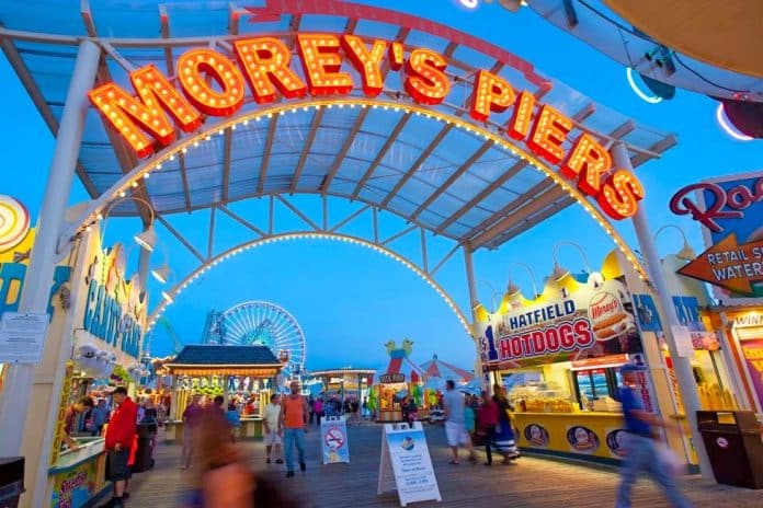 Federal agents, police respond to reports of a bomb threat at Morey’s Piers, boardwalk evacuated