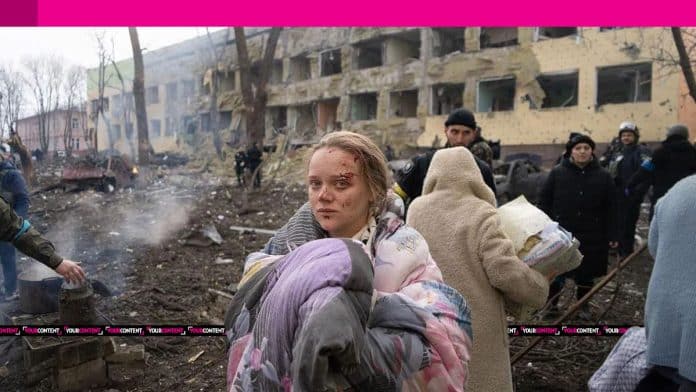 Tragedy Unfolds as Maternity Hospital Bombed and Children Buried in Mariupol.
