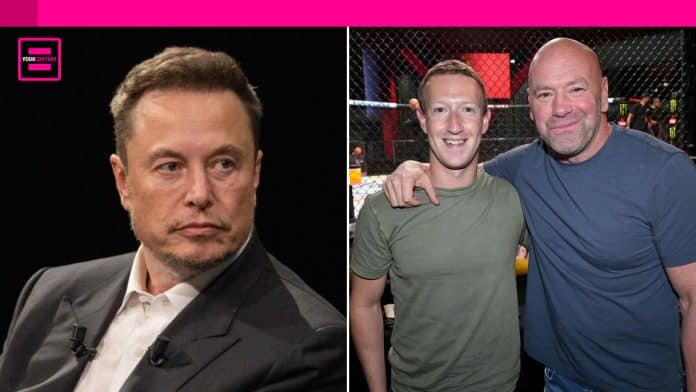 The combat sport world is buzzing with anticipation as Elon Musk and Mark Zuckerberg express their unwavering commitment to stepping into the UFC Octagon for a monumental clash.